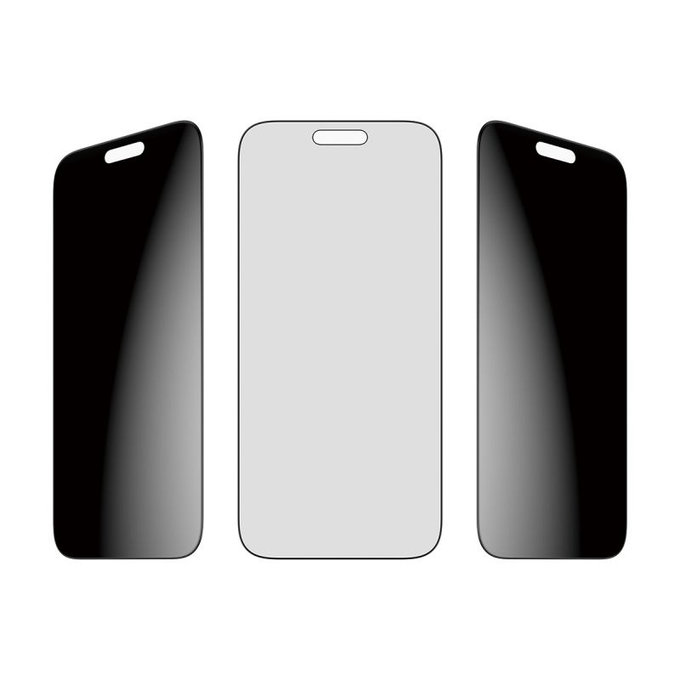 PanzerGlass - Sticlă UWF 2-Way Privacy cu aplicator pentru iPhone 17 Pro Max, negru