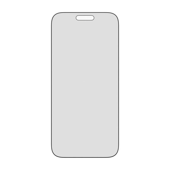 Sticlă securizată UWF 2-Way Privacy cu Fastfit pentru iPhone 17 Pro Max, Negru, PanzerGlass