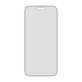 Sticlă securizată UWF 2-Way Privacy cu Fastfit pentru iPhone 17 Pro Max, Negru, PanzerGlass