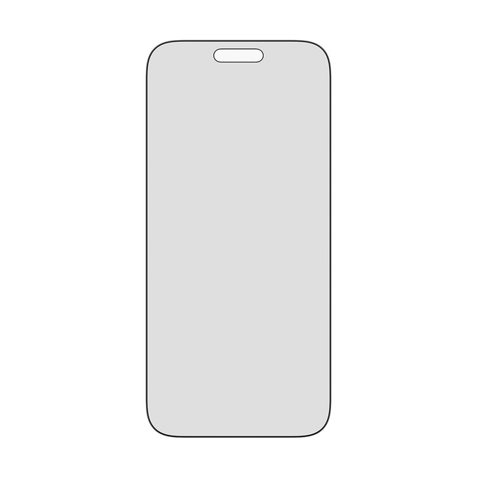 Sticlă securizată UWF 2-Way Privacy cu Fastfit pentru iPhone 17 Pro Max, Negru, PanzerGlass