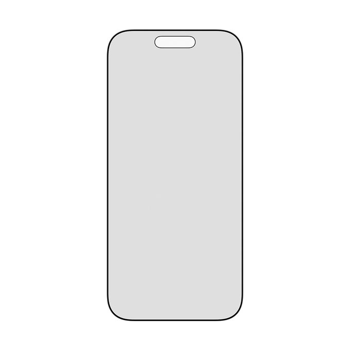 Sticlă securizată UWF 2-Way Privacy cu Fastfit pentru iPhone 17/16 Pro, Negru, PanzerGlass