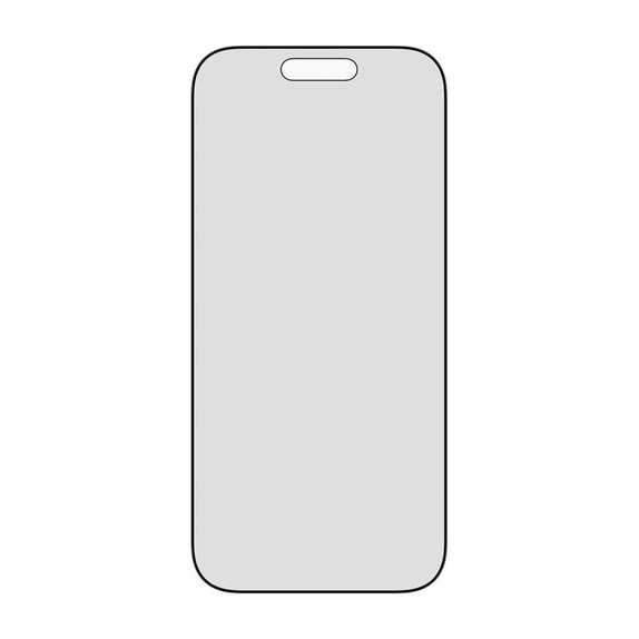 Sticlă securizată UWF 2-Way Privacy cu Fastfit pentru iPhone 17/16 Pro, Negru, PanzerGlass