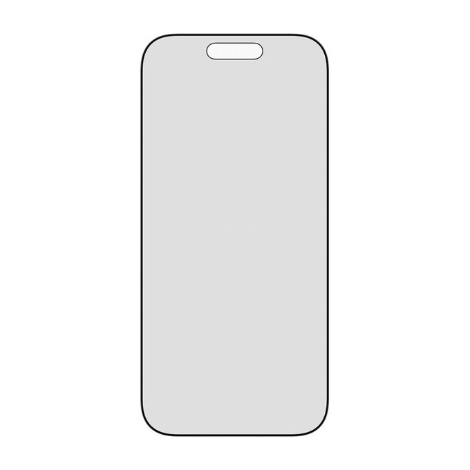 Sticlă securizată UWF 2-Way Privacy cu Fastfit pentru iPhone 17/16 Pro, Negru, PanzerGlass