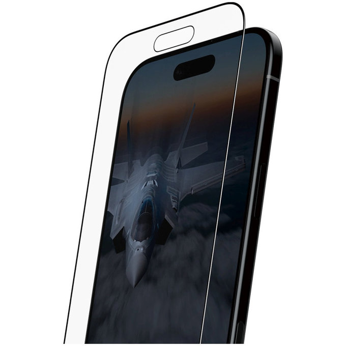 Sticlă securizată UWF Stealth cu Fastfit pentru iPhone 17 Air, Negru, PanzerGlass