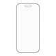 Sticlă securizată UWF Stealth cu Fastfit pentru iPhone 17 Air, Negru, PanzerGlass