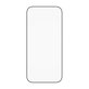 Sticlă securizată UWF Ceramic II cu Fastfit pentru iPhone 17/16 Pro, Negru, PanzerGlass