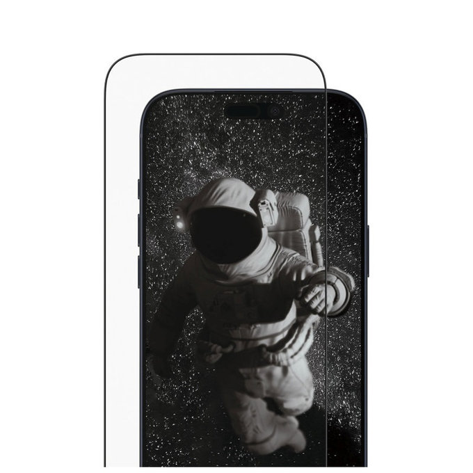 Sticlă securizată UWF Ceramic II cu aplicator pentru iPhone 17 Air, Negru, PanzerGlass