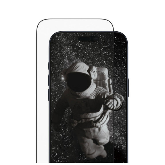 Sticlă securizată UWF Ceramic II cu aplicator pentru iPhone 17 Pro Max, Negru, PanzerGlass