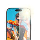 Sticlă securizată Anti-Reflective cu aplicator pentru iPhone 17/16 Pro, Negru, PanzerGlass