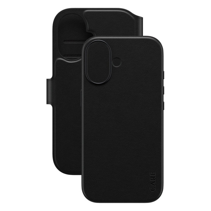 Husă Wallet Tango Two-In-One cu MagSafe pentru iPhone 17, Negru, CARE