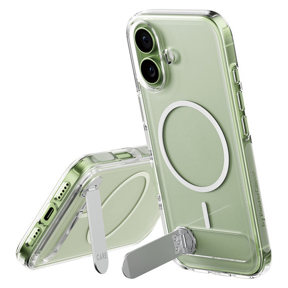 Caz Kickstand pentru iPhone 17, Transparent, PanzerGlass