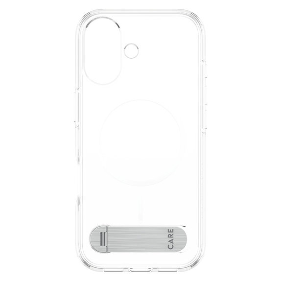 Caz Kickstand pentru iPhone 17, Transparent, PanzerGlass
