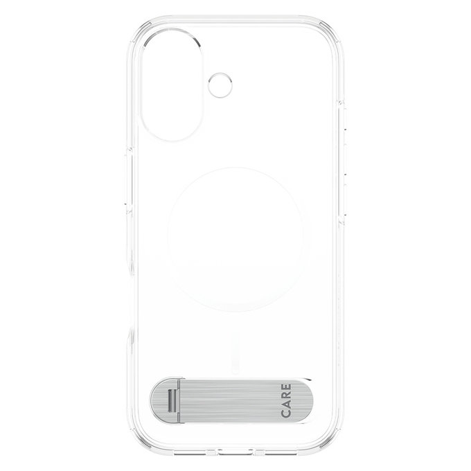 Caz Kickstand pentru iPhone 17, Transparent, PanzerGlass