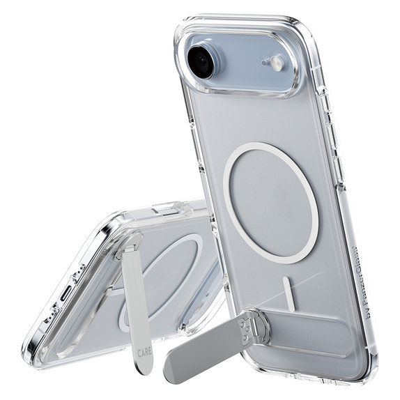 Caz Kickstand pentru iPhone Air, Transparent, PanzerGlass
