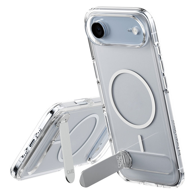 Caz Kickstand pentru iPhone Air, Transparent, PanzerGlass
