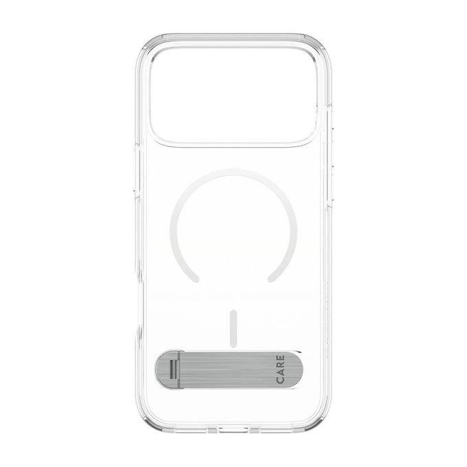 Caz Kickstand pentru iPhone 17 Pro Max, transparent, PanzerGlass