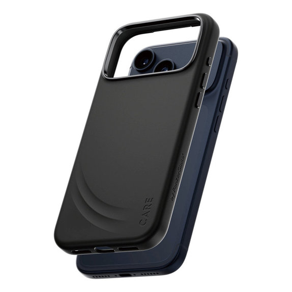 Caz FLOW cu MagSafe pentru iPhone 17 Pro Max, negru, PanzerGlass