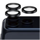 Protecție lentilă Hoops Ceramic II pentru iPhone 17 Pro Max/17 Pro/16 Pro Max/16 Pro, negru, PanzerGlass