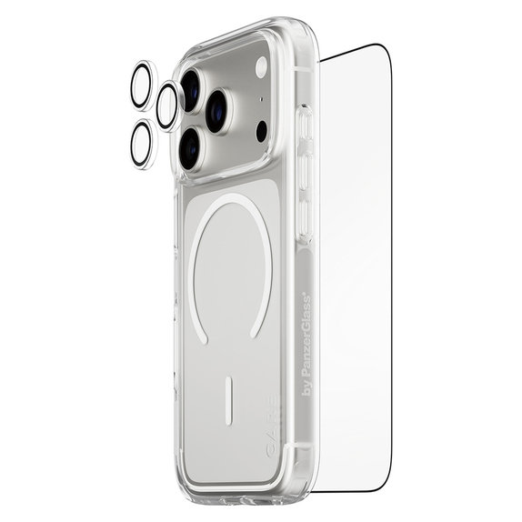 Bundle 3 în 1 Explorer pentru iPhone 17 Pro, PanzerGlass