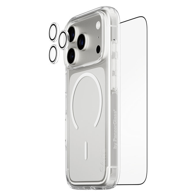 Bundle 3 în 1 Explorer pentru iPhone 17 Pro, PanzerGlass