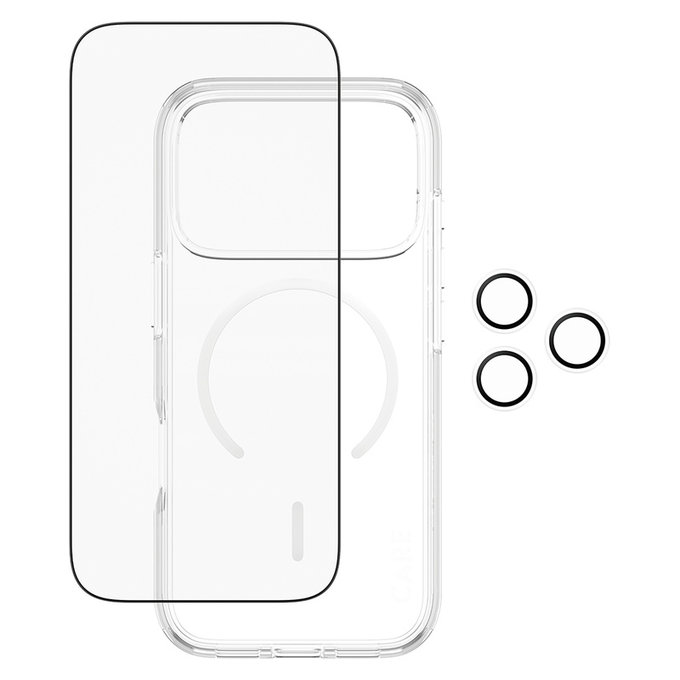 Bundle 3 în 1 Explorer pentru iPhone 17 Pro, PanzerGlass