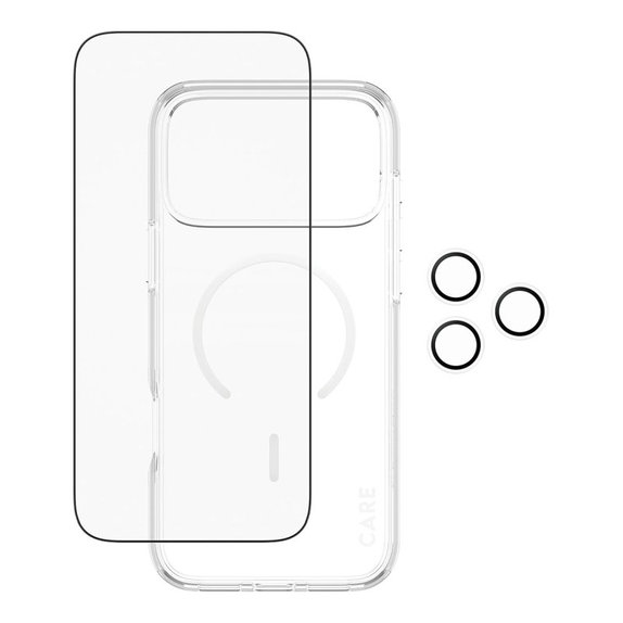 Bundle 3 în 1 Explorer pentru iPhone 17 PMax, PanzerGlass