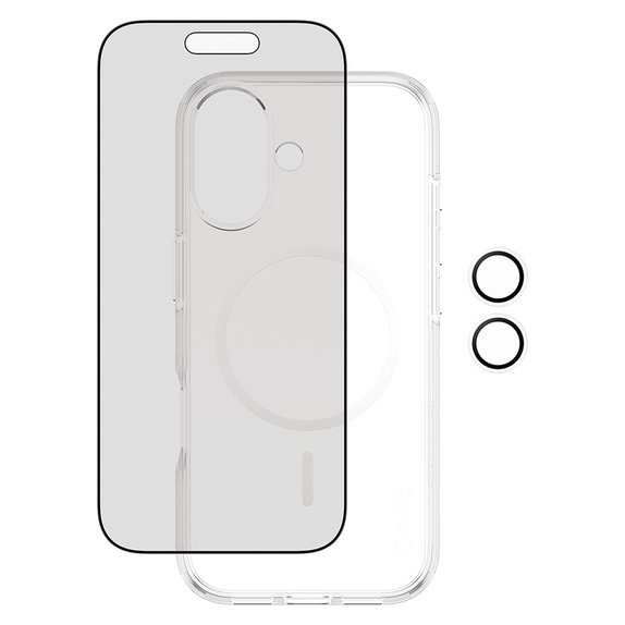 Bundle 3 în 1 Privacy pentru iPhone 17, PanzerGlass