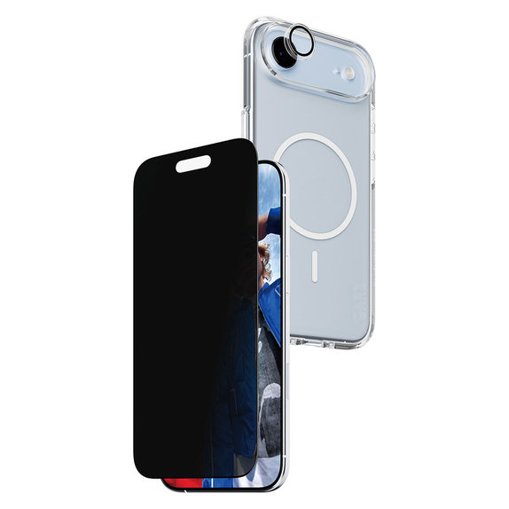 Bundle 3 în 1 Privacy pentru iPhone Air, PanzerGlass