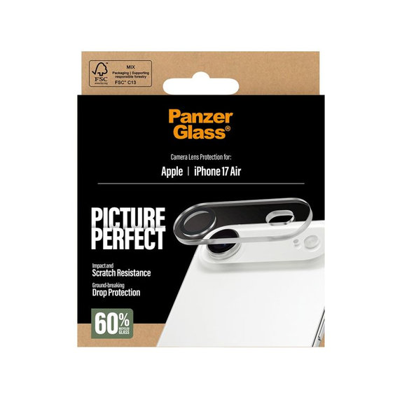 PanzerGlass - Protecție lentilă PicturePerfect pentru iPhone 17 Air, clară
