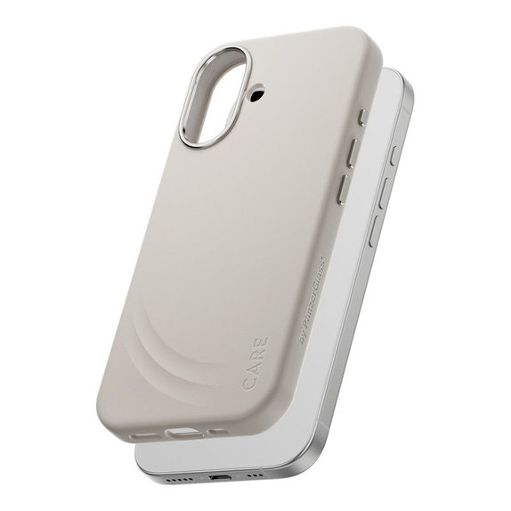 Husă FLOW cu MagSafe pentru iPhone 17, Vanilla, CARE