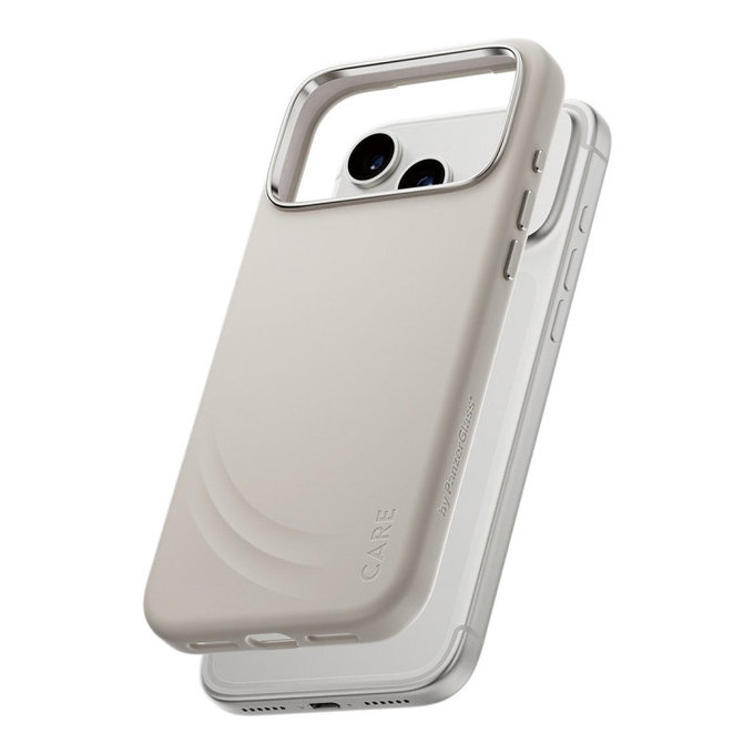 Husă FLOW cu MagSafe pentru iPhone 17 Pro Max, Vanilla, CARE