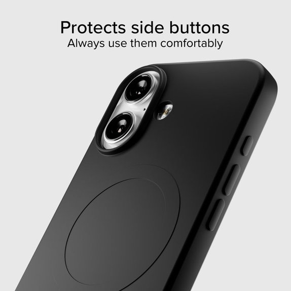 SBS - Husă Instinct Mag compatibilă cu MagSafe pentru iPhone 17, negru
