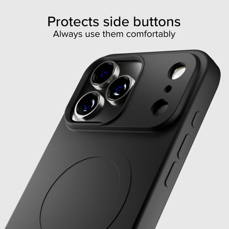 SBS - Husă Instinct Mag compatibilă cu MagSafe pentru iPhone 17 Pro, negru