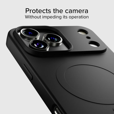 SBS - Husă Instinct Mag compatibilă cu MagSafe pentru iPhone 17 Pro, negru