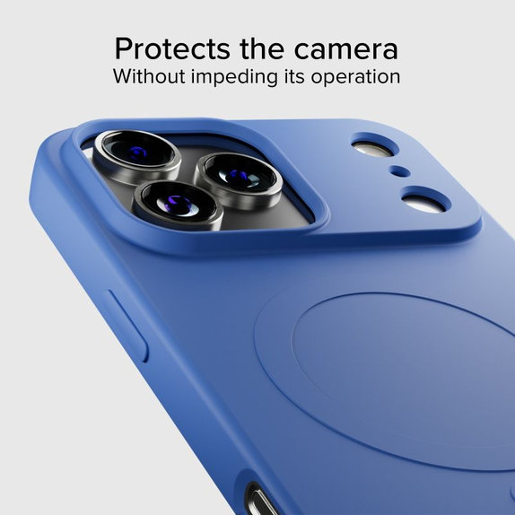 SBS - Husă Instinct Mag compatibilă cu MagSafe pentru iPhone 17 Pro, albastru