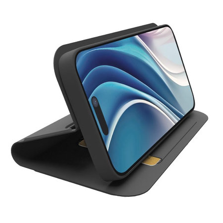 SBS - Husă Book Wallet Smooth pentru iPhone 17 Pro, negru