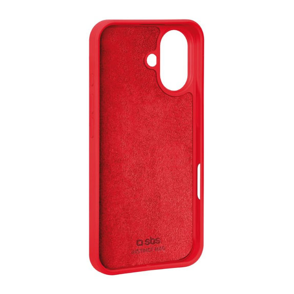 SBS - Husă Instinct Mag compatibilă cu MagSafe pentru iPhone 17, roșu