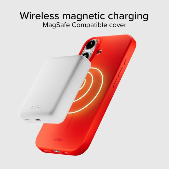 SBS - Husă Instinct Mag compatibilă cu MagSafe pentru iPhone 17, roșu