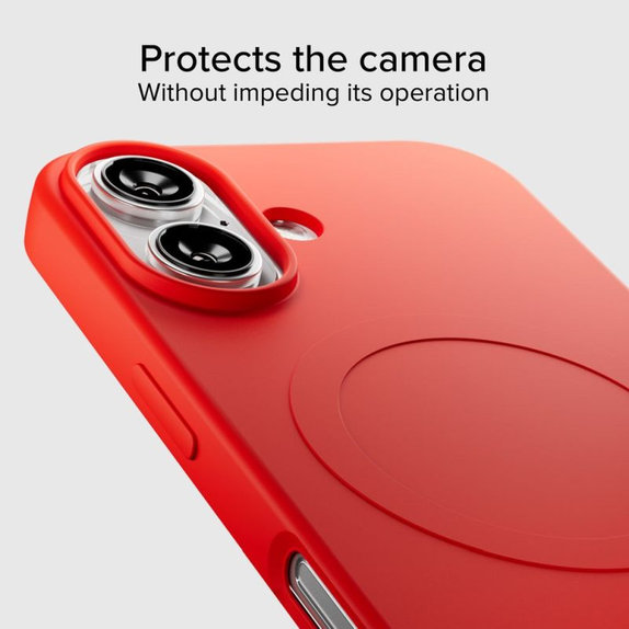 SBS - Husă Instinct Mag compatibilă cu MagSafe pentru iPhone 17, roșu