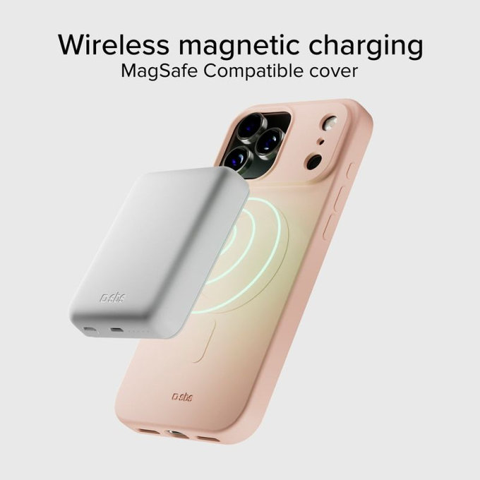 SBS - Husă Instinct Mag compatibilă cu MagSafe pentru iPhone 17 Pro Max, roz