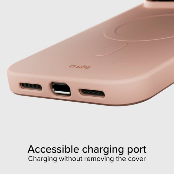 SBS - Husă Instinct Mag compatibilă cu MagSafe pentru iPhone 17 Pro Max, roz