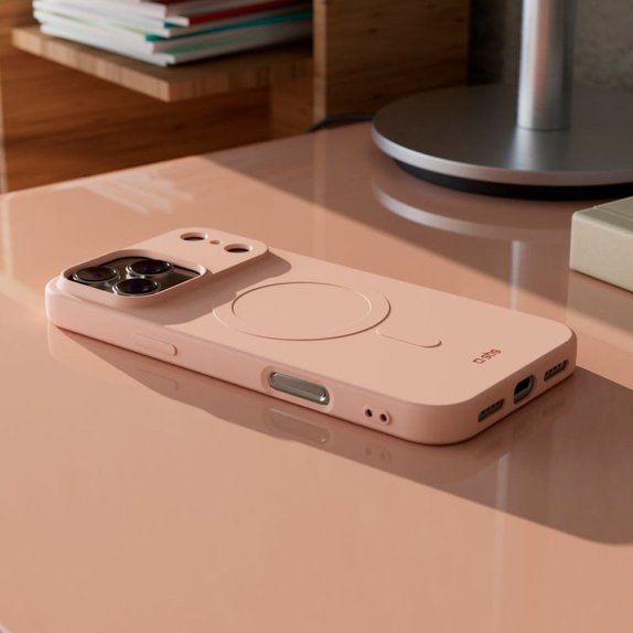 SBS - Husă Instinct Mag compatibilă cu MagSafe pentru iPhone 17 Pro Max, roz