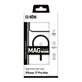 SBS - Husă Mag Frame compatibilă cu MagSafe pentru iPhone 17 Pro Max, negru