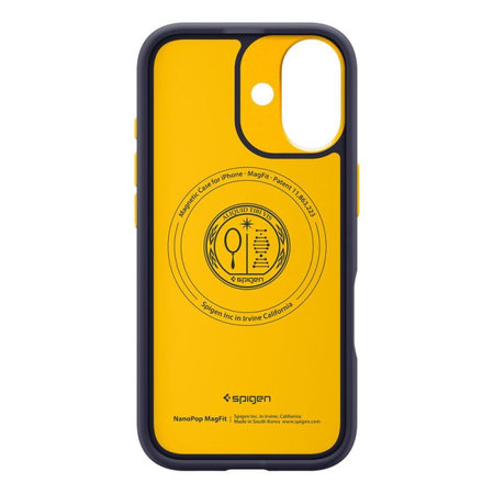 Spigen - Husă Nano Pop cu MagSafe pentru iPhone 17, Blueberry Navy