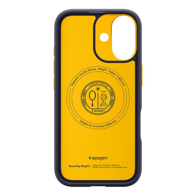 Spigen - Husă Nano Pop cu MagSafe pentru iPhone 17, Blueberry Navy