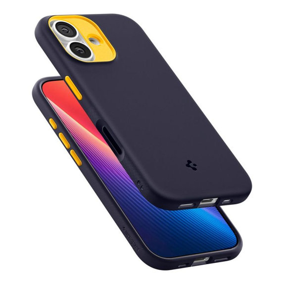 Spigen - Husă Nano Pop cu MagSafe pentru iPhone 17, Blueberry Navy