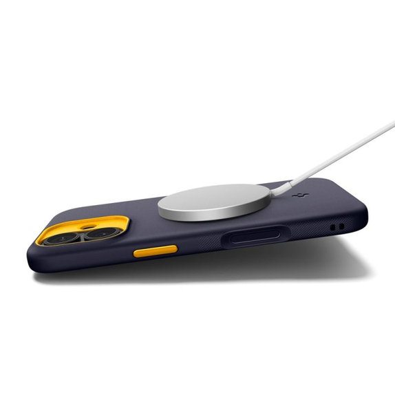 Spigen - Husă Nano Pop cu MagSafe pentru iPhone 17, Blueberry Navy