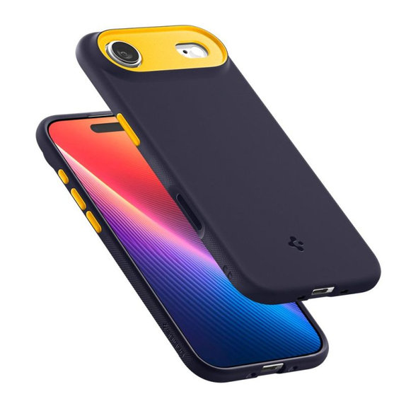 Spigen - Husă Nano Pop cu MagSafe pentru iPhone 17 Air, Blueberry Navy