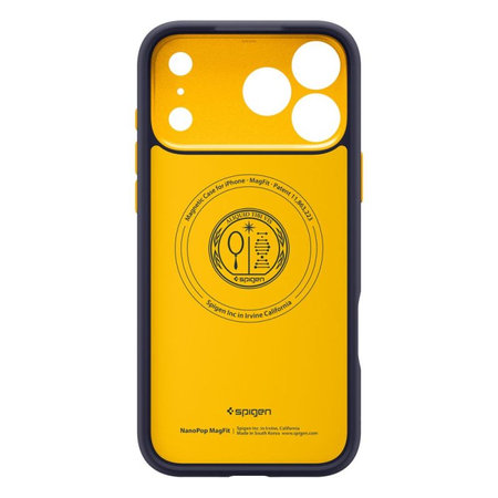 Spigen - Husă Nano Pop cu MagSafe pentru iPhone 17 Pro, Blueberry Navy