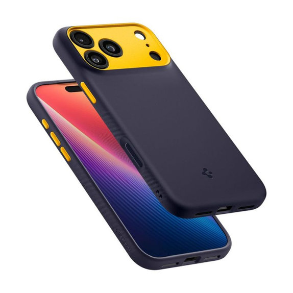 Spigen - Husă Nano Pop cu MagSafe pentru iPhone 17 Pro, Blueberry Navy